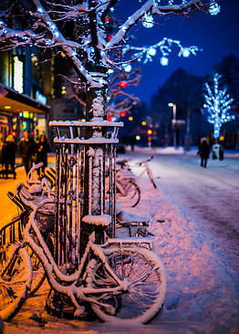 Skövde in the winter